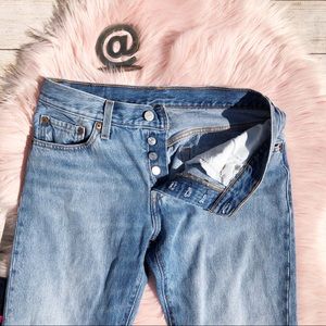 Levi's | RARE 501 CT Cropped Button Fly Jeans